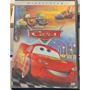 Disney Pixar Cars DVD Widescreen 2006 Animated Movie Family Fun Approx. 116 Min